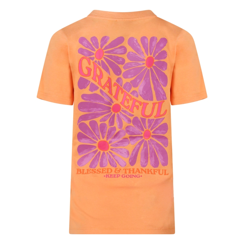 lizzi lou 213724A Z10627 t-shirts korte mouw Oranje