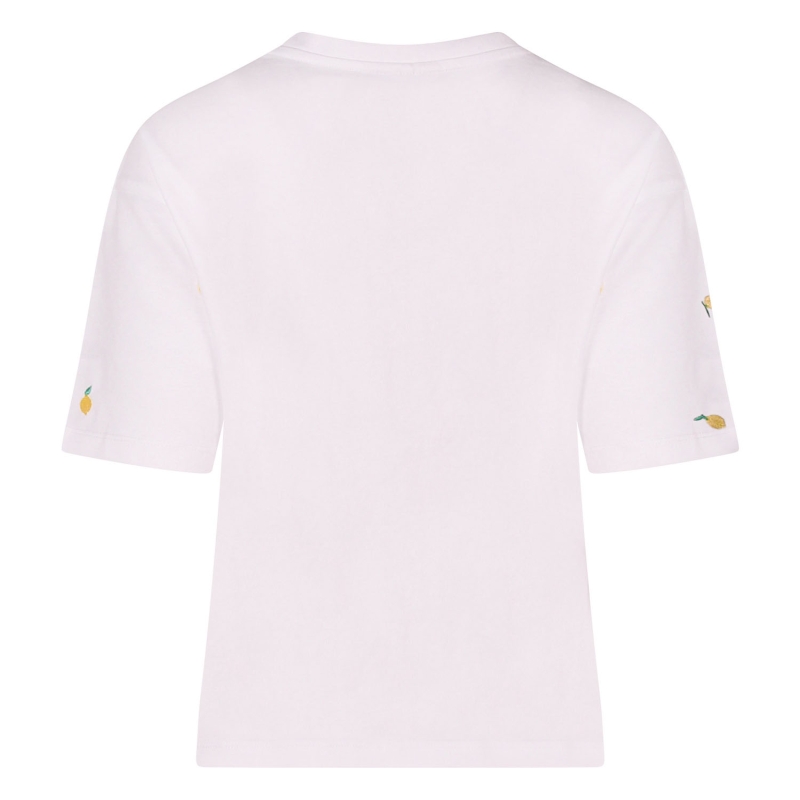 lizzi lou 213813 Z10630 t-shirts korte mouw Geel