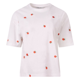 lizzi lou 213813 Z10630 dames T-shirt km Oranje