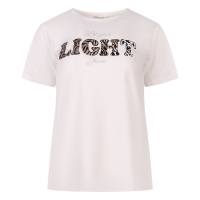 City Life 214201 Z10638 t-shirts korte mouw Ecru