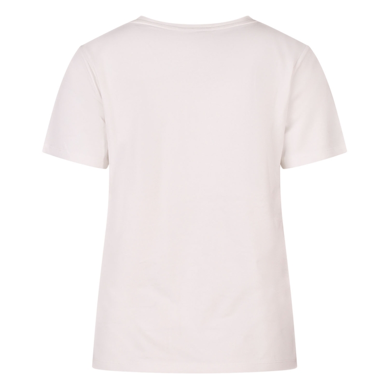 City Life 214201 Z10638 t-shirts korte mouw Ecru