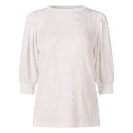 City Life LW93357 Z10675 dames T-shirt km Ecru