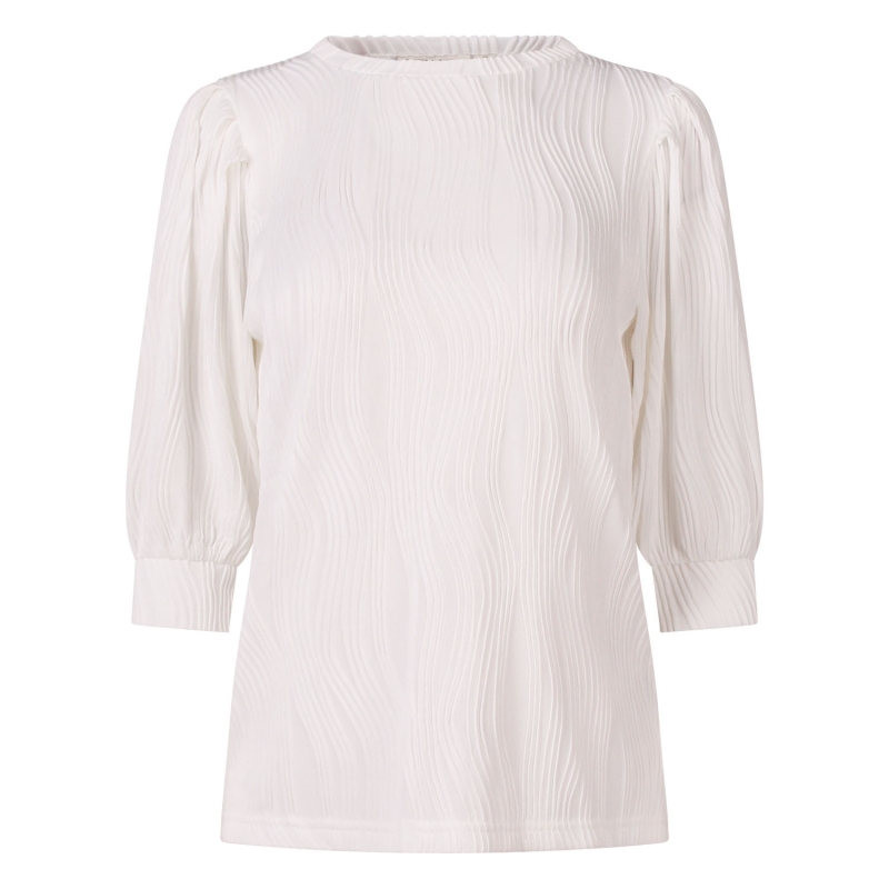 City Life LW93357 Z10675 t-shirts korte mouw Ecru