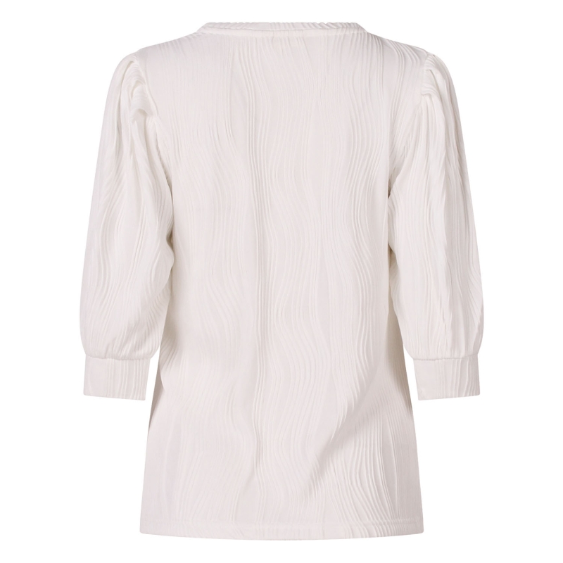 City Life LW93357 Z10675 t-shirts korte mouw Ecru