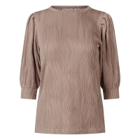 City Life LW93357 Z10675 t-shirts korte mouw Taupe