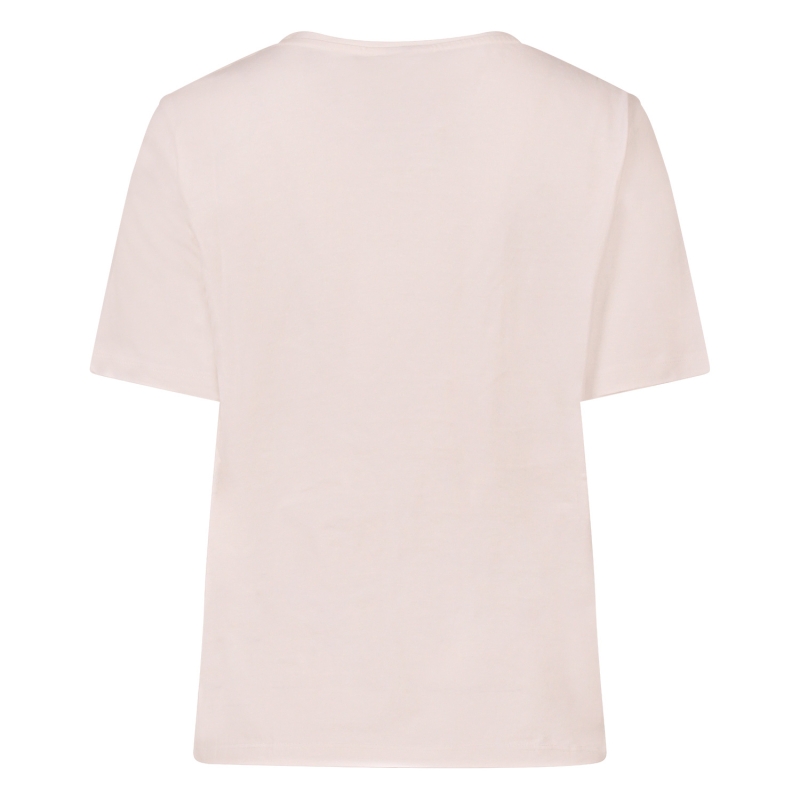 City Life 214253 Z10700 t-shirts korte mouw Ecru