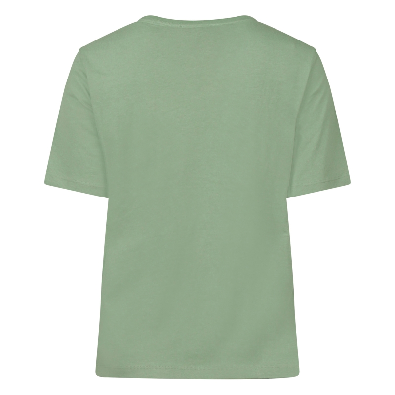 City Life 214253 Z10700 t-shirts korte mouw Groen mos