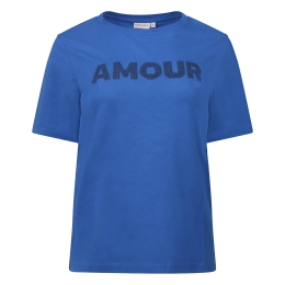 City Life 214253 Z10700 dames T-shirt km Kobalt