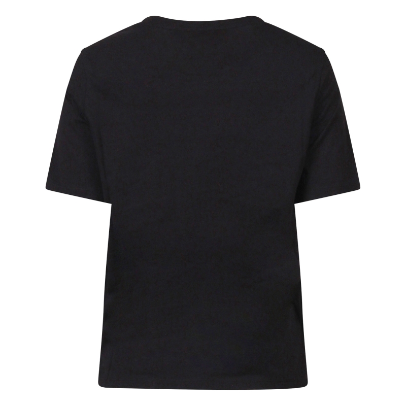 City Life 214253 Z10700 t-shirts korte mouw Zwart