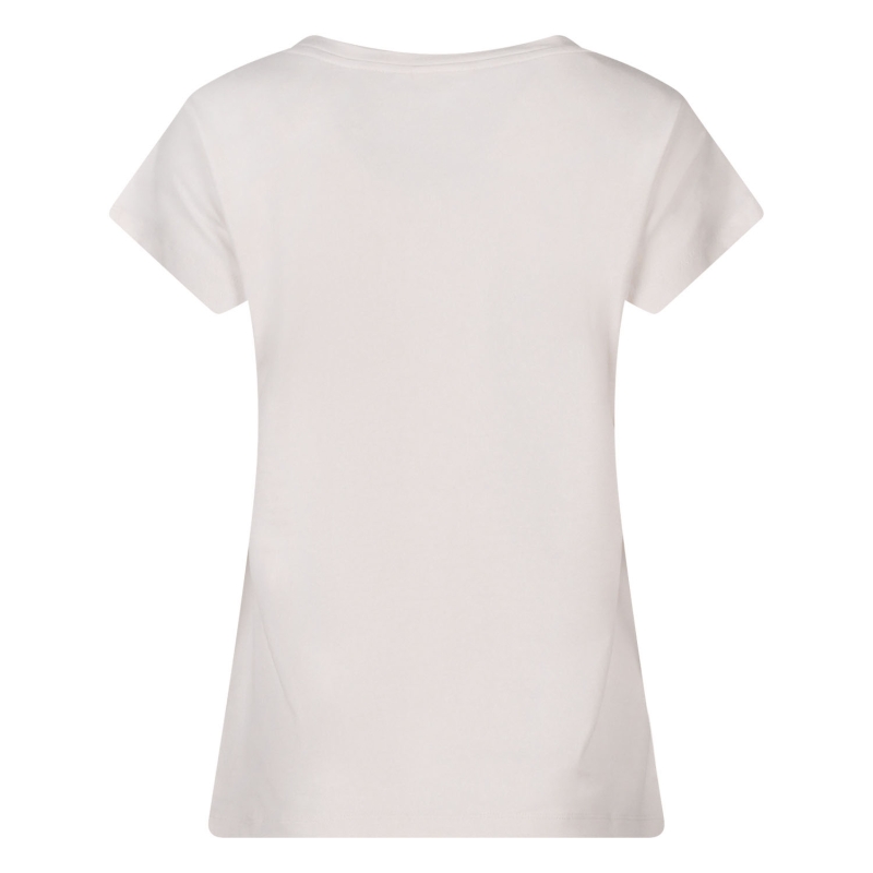 City Life 214254 Z10701 t-shirts korte mouw Ecru