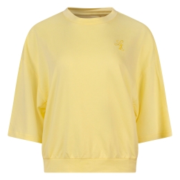 lizzi lou 214255 Z10702 dames T-shirt km Geel