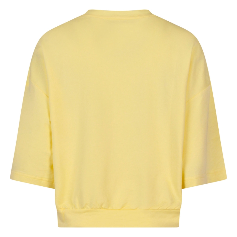 lizzi lou 214255 Z10702 t-shirts korte mouw Geel