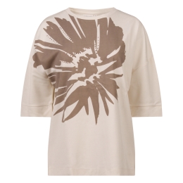 City Life 214258 Z10705 dames T-shirt km Ecru