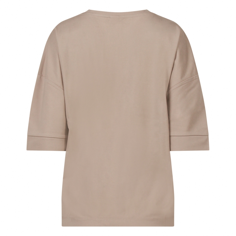 City Life 214258 Z10705 t-shirts korte mouw Taupe