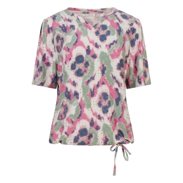 So Soire Becca Z10652 dames T-shirt km fuchsia