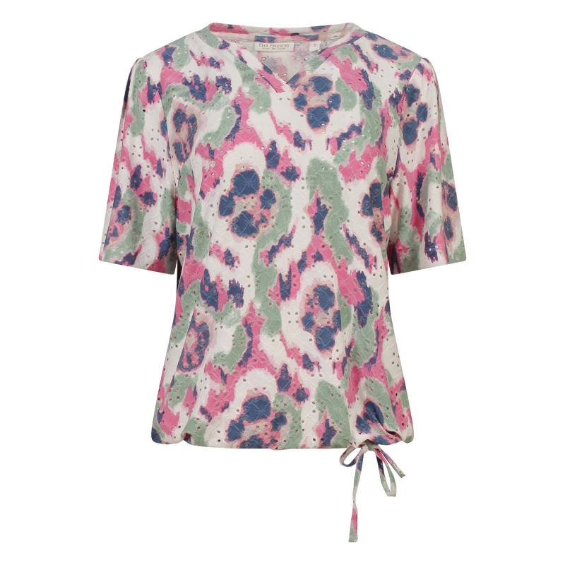 So Soire Becca Z10652 t-shirts korte mouw fuchsia