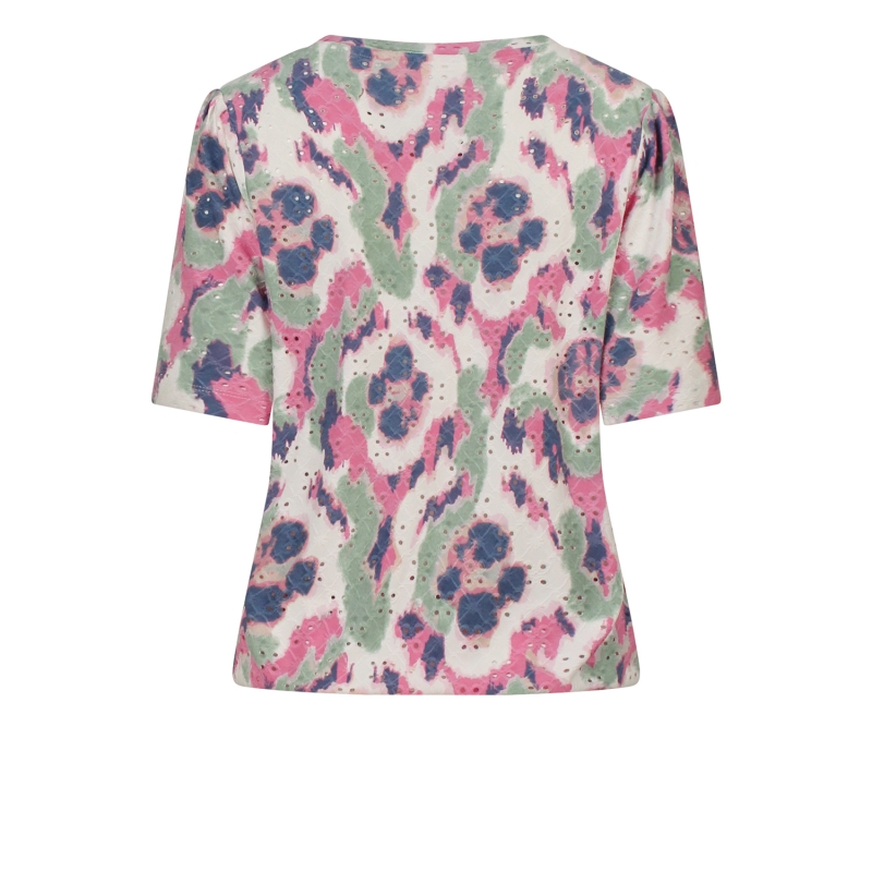 So Soire Becca Z10652 t-shirts korte mouw fuchsia