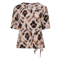 So Soire Becca Z10652 dames T-shirt km Taupe