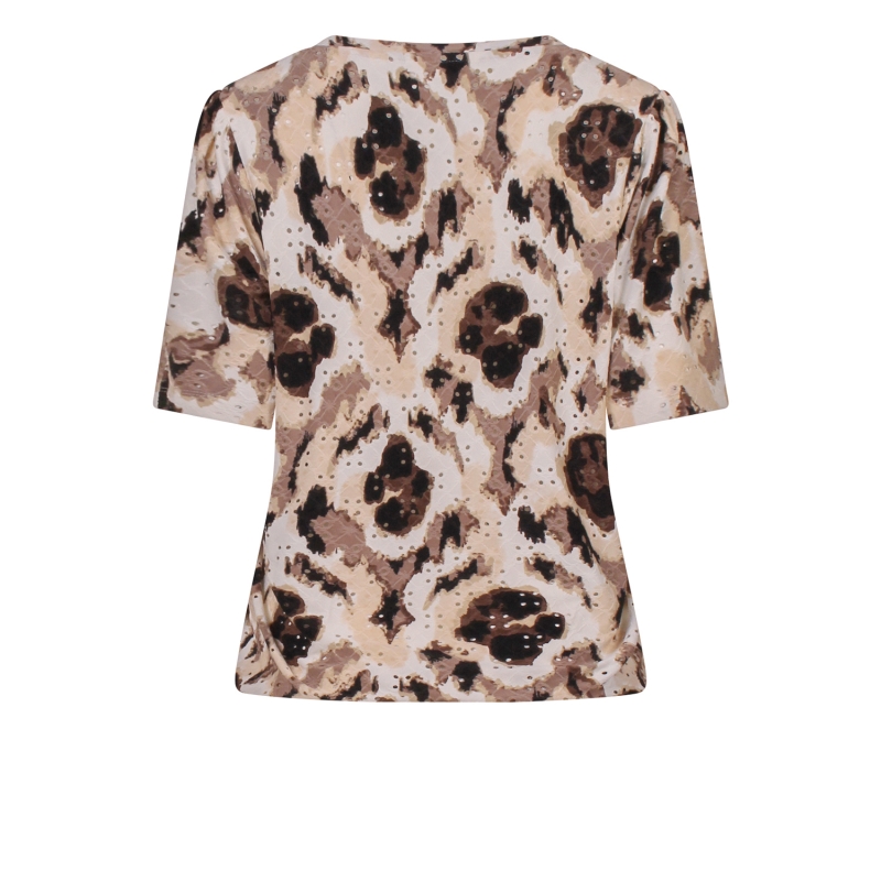 So Soire Becca Z10652 t-shirts korte mouw Taupe