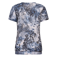 So Soire Eva Z10654 t-shirts korte mouw Indigo
