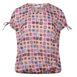 So Soire Fabia Z10657 dames T-shirt km Kobalt