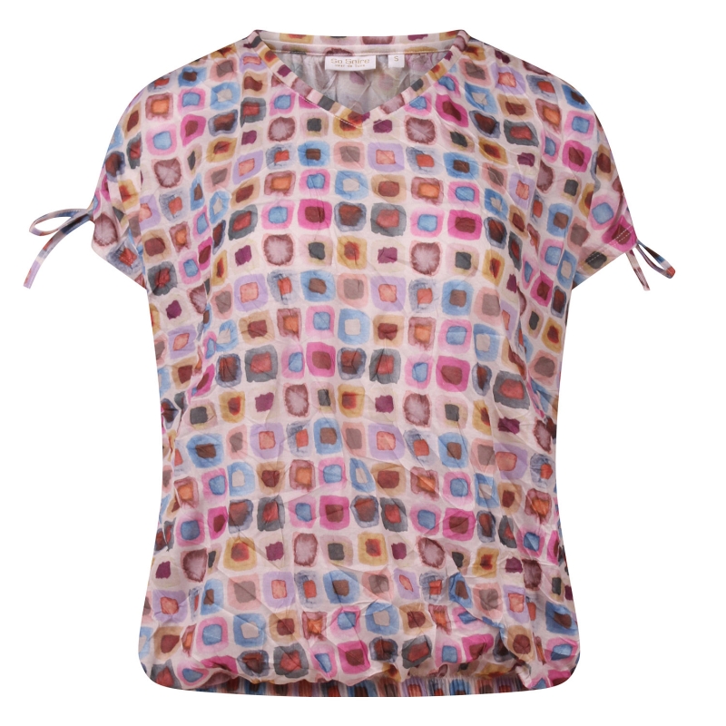 So Soire Fabia Z10657 t-shirts korte mouw Kobalt