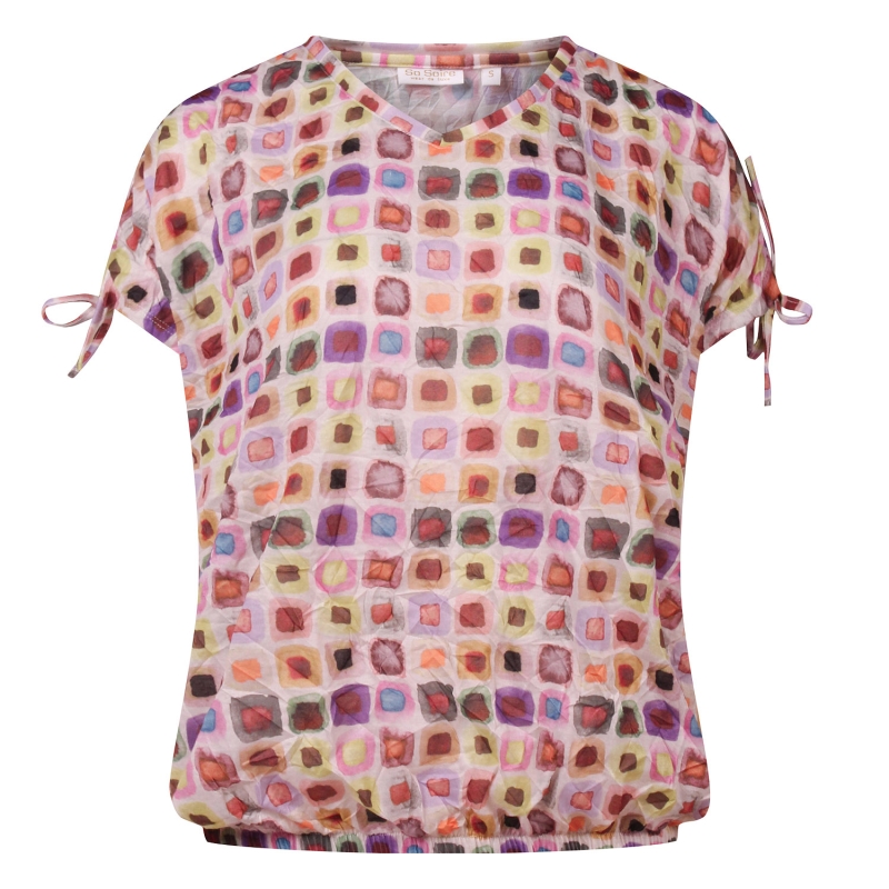 So Soire Fabia Z10657 t-shirts korte mouw Paars