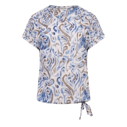 So Soire Lotti Z10648 dames T-shirt km Indigo