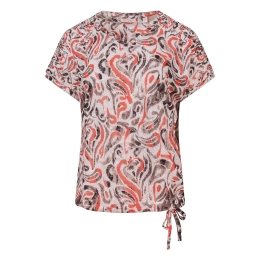 So Soire Lotti Z10648 dames T-shirt km Oranje