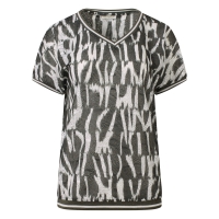 So Soire May Z10647 t-shirts korte mouw Army