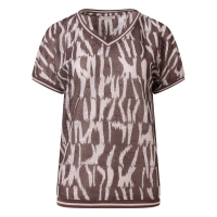 So Soire May Z10647 t-shirts korte mouw Taupe