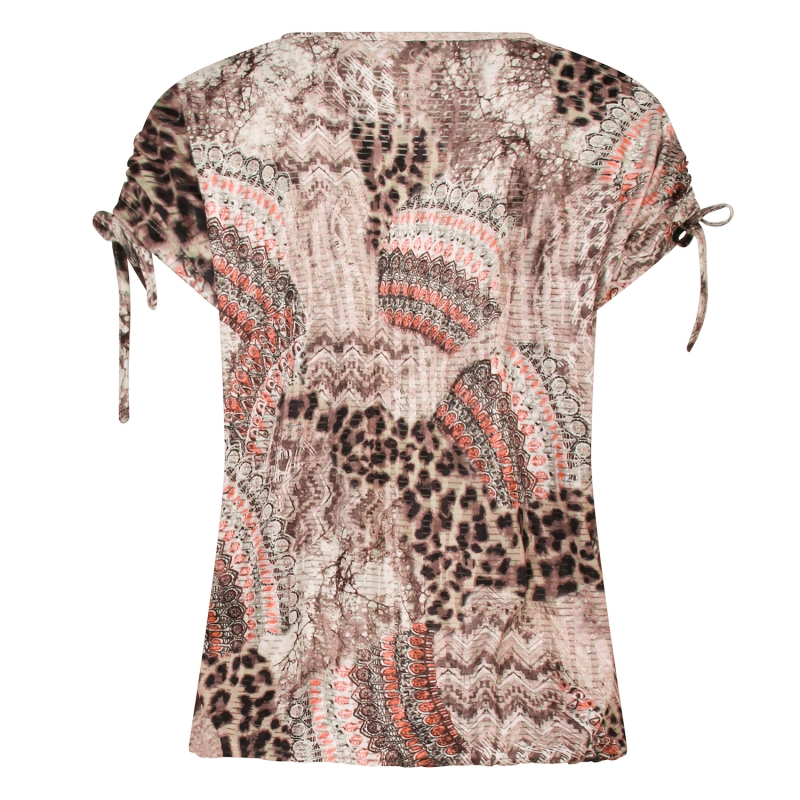 So Soire Nadia Z10649 t-shirts korte mouw Oranje