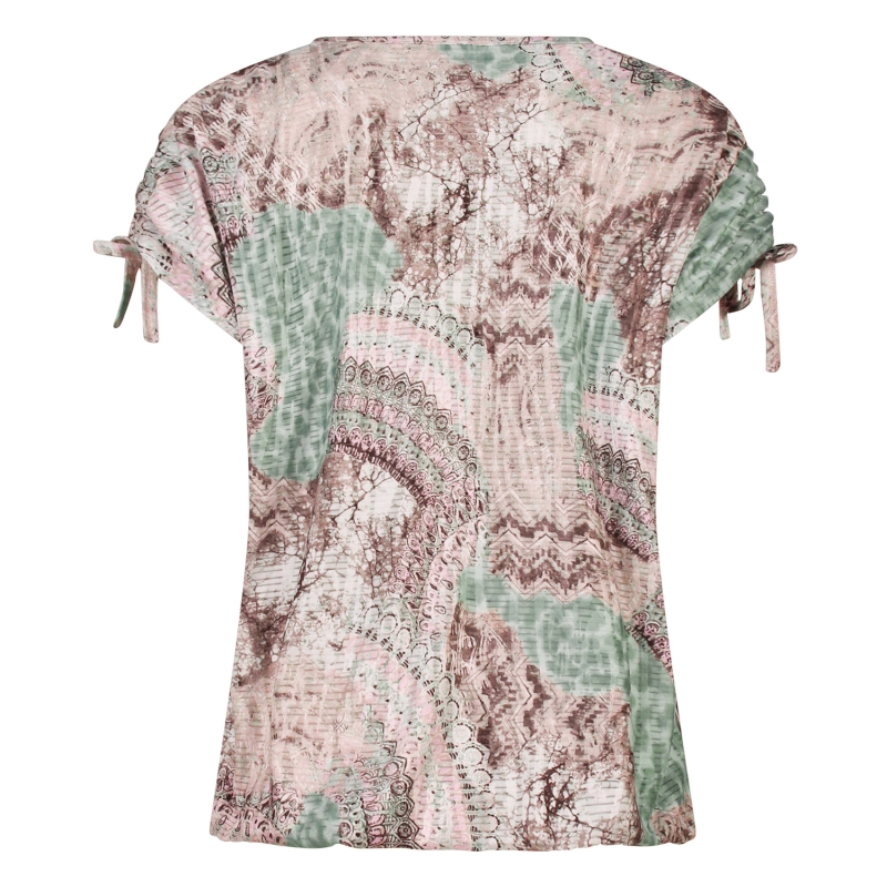 So Soire Nadia Z10649 t-shirts korte mouw Groen licht