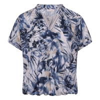 So Soire Tamara Z10655 t-shirts korte mouw Indigo