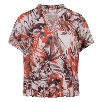 So Soire Tamara Z10655 t-shirts korte mouw Taupe