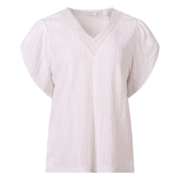 So Soire Tara Z10659 dames T-shirt km Ecru