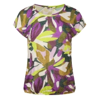 City Life 211571A W20009 t-shirts korte mouw Aubergine