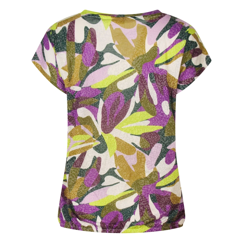 City Life 211571A W20009 t-shirts korte mouw Aubergine