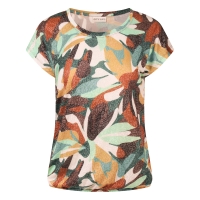 City Life 211571A W20009 t-shirts korte mouw Bruin