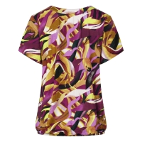 City Life 213873 W20014 t-shirts korte mouw Aubergine