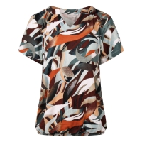 City Life 213873 W20014 t-shirts korte mouw Bruin