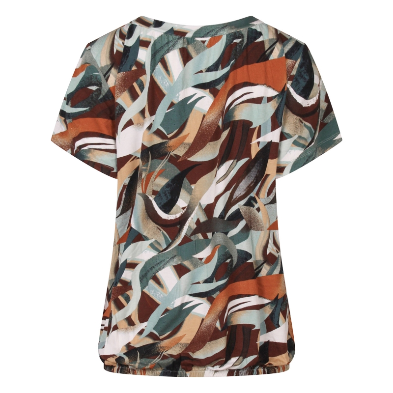 City Life 213873 W20014 t-shirts korte mouw Bruin