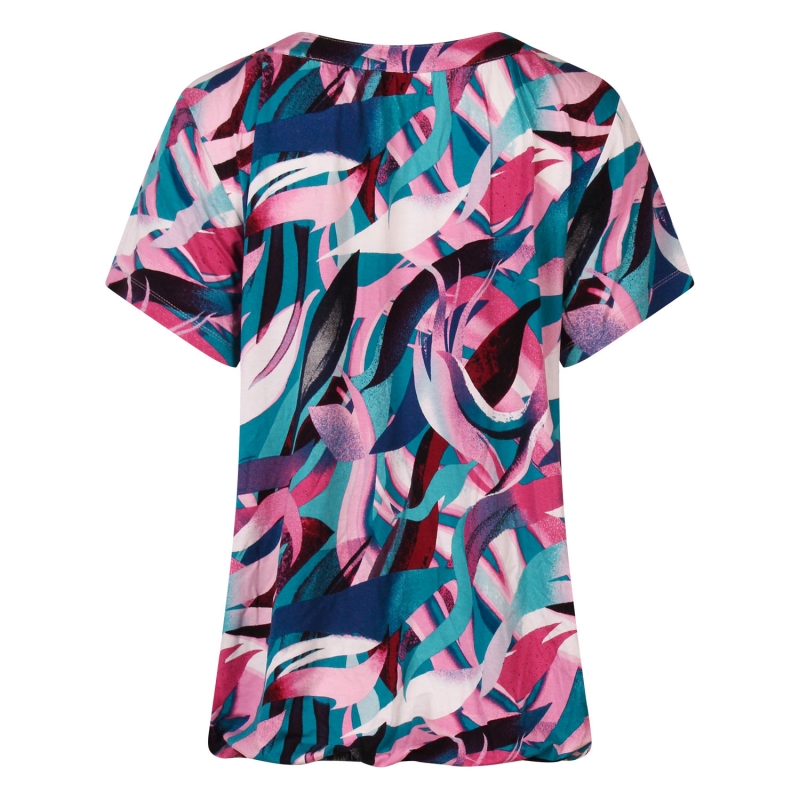 City Life 213873 W20014 t-shirts korte mouw Petrol