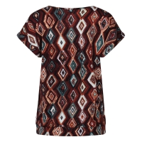 City Life 213874 W20020 t-shirts korte mouw Bruin