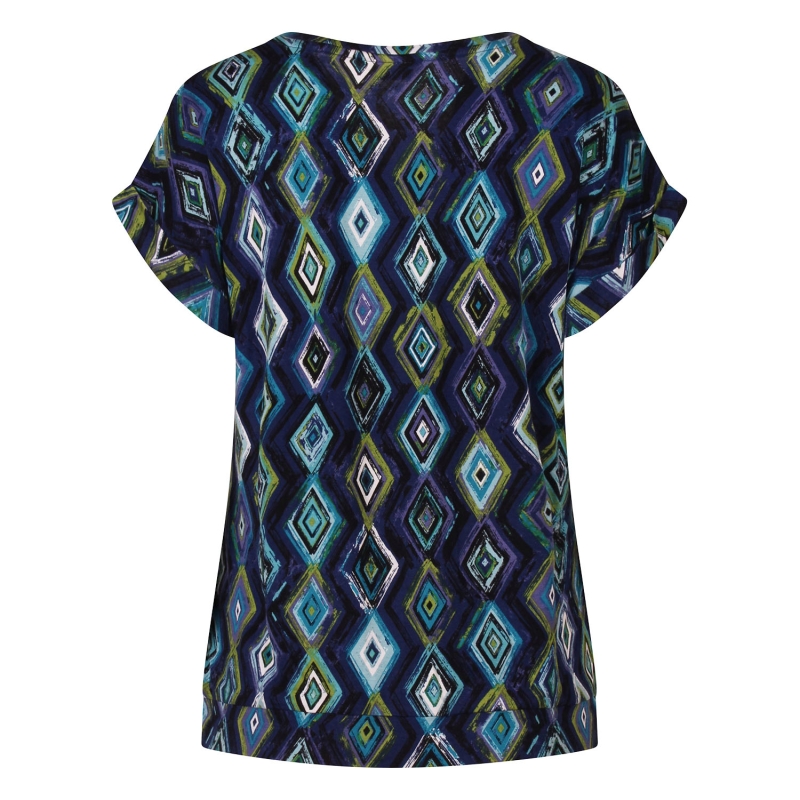 City Life 213874 W20020 t-shirts korte mouw Petrol