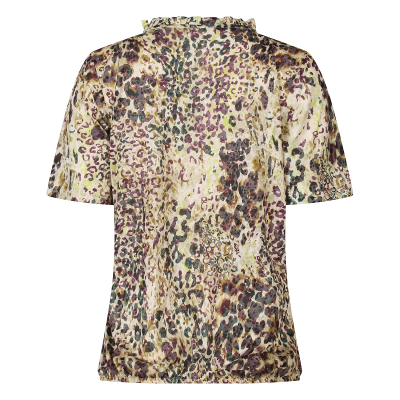 City Life 214290 W20011 t-shirts korte mouw Aubergine