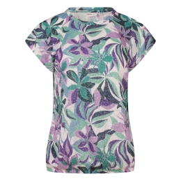 City Life 211571-01 Z10457 dames T-shirt km petrol