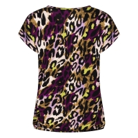 City Life 211571A-01* W20016 t-shirts korte mouw aubergine