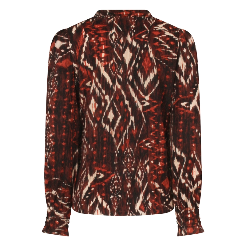 City Life 213019 W10393 t-shirts lange mouw Roest