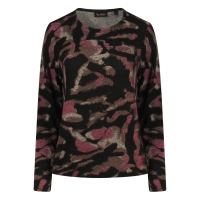 So Soire Lina W10469 t-shirts lange mouw Mocca